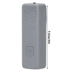 Air Purifier 8 Million Negative Ion Air Cleaner Tie Clip Portable Ion Generator USB ChargingGray