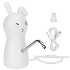 Electric Water Dispenser Portable USB Charging 450ml Quantitative for 4.5L‑18.9L Barreled Water Rabbit Shape