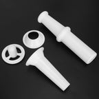 Food Pusher Sausage Filling Nozzle Kubbe Attachment for 7# Meat Grinder Universal