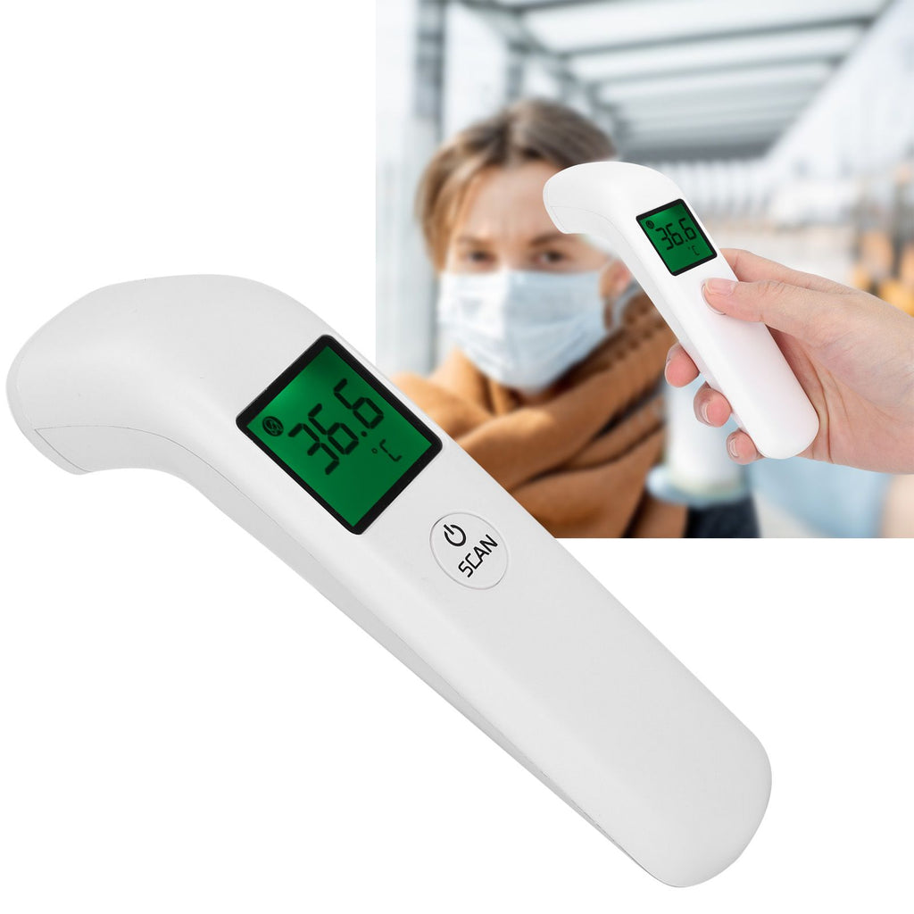 Handheld Forehead Thermometer Digital Infrared Noncontact Fever Alarm 50 Groups of Memory