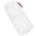 300ml Double Spray Humidifier Diffuser USB Charging Nanometer Atomization 2 Gears Night LightWhite