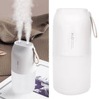 300ml Double Spray Humidifier Diffuser USB Charging Nanometer Atomization 2 Gears Night LightWhite