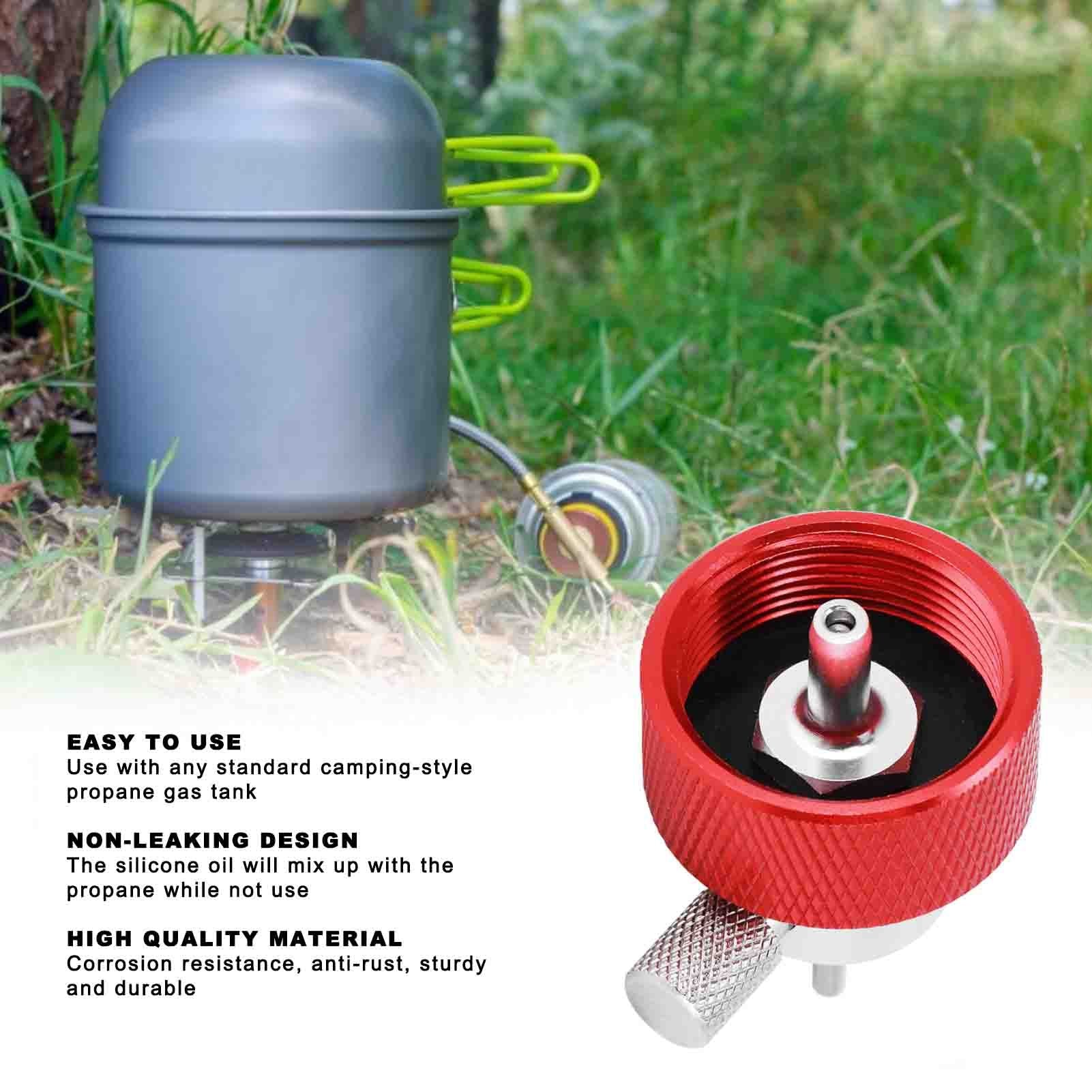 7/16-20unf Thread Propane Filling Adapter Gas Charging Adapter for Split Type Gas Stove
