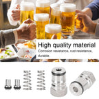 Home Brewing 19/32-18 Thread Gas Liquid Ball Lock Keg Posts Spring for Cornelius Corny Keg