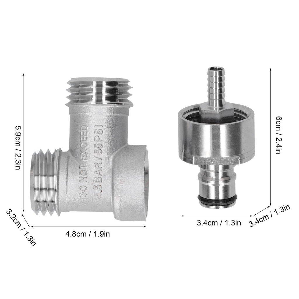 Beer Brewing Adapter Converter Carbonation Conversion Connector for PET Bottle PCO 1881