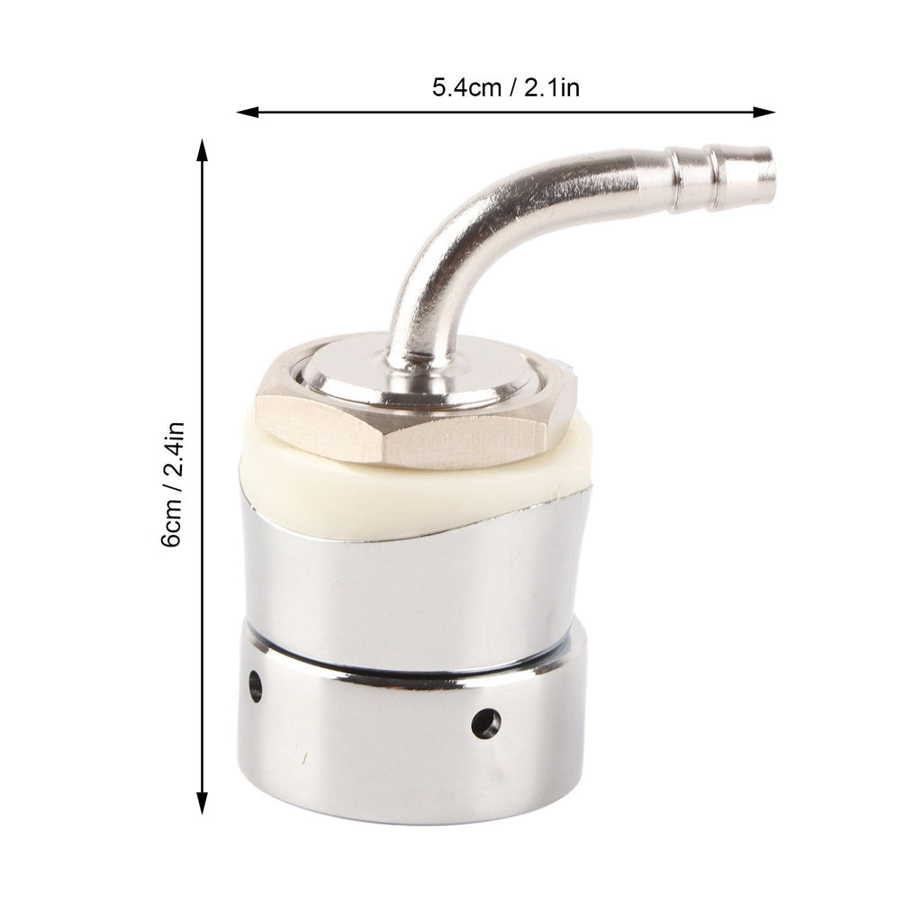 Draft Beer Tap Tower Shank Assembly 1/4in Stainless Steel Home Brewing Beer Faucet Accessory