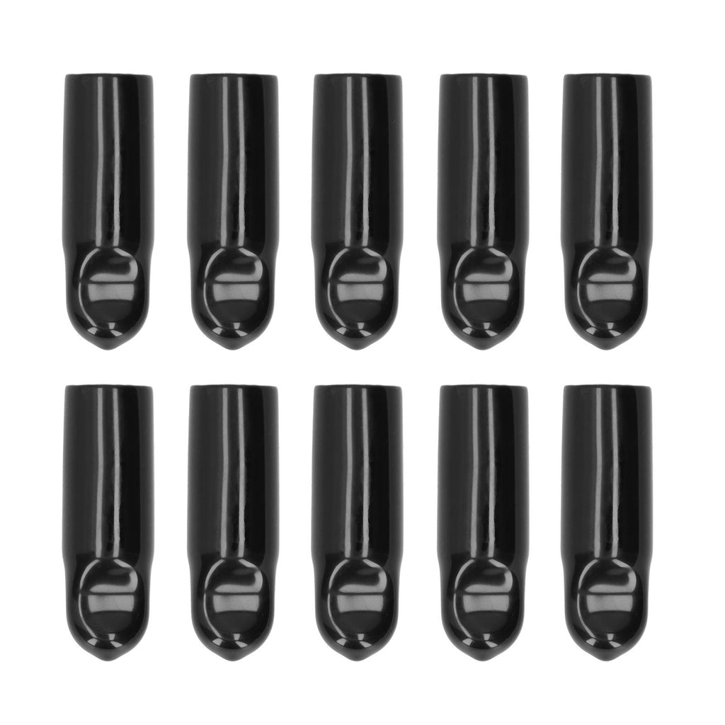 10Pcs Beer Tap Cap Rubber Covers Accessory for Beer Barrel Draft Beer Faucet Black