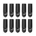 10Pcs Beer Tap Cap Rubber Covers Accessory for Beer Barrel Draft Beer Faucet Black
