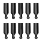 10Pcs Beer Tap Cap Rubber Covers Accessory for Beer Barrel Draft Beer Faucet Black