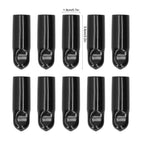 10Pcs Beer Tap Cap Rubber Covers Accessory for Beer Barrel Draft Beer Faucet Black