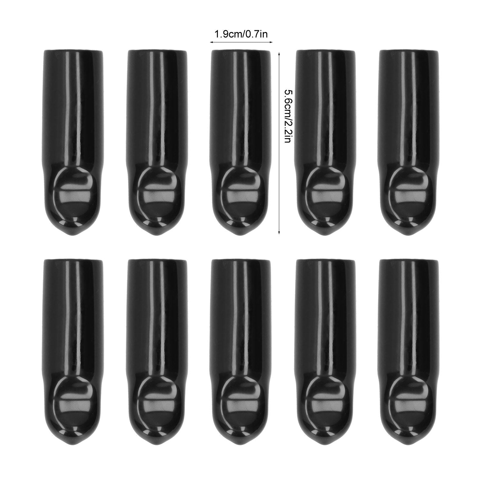 10Pcs Beer Tap Cap Rubber Covers Accessory for Beer Barrel Draft Beer Faucet Black