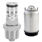 19/32‑18 Ball Lock Post with 1/2in NPT Male Thread Liquid Ball Lock Post Adapter for Corny Keg