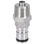 19/32‑18 Ball Lock Post with 1/2in NPT Male Thread Gas Ball Lock Keg Post Adapter for Corny Keg