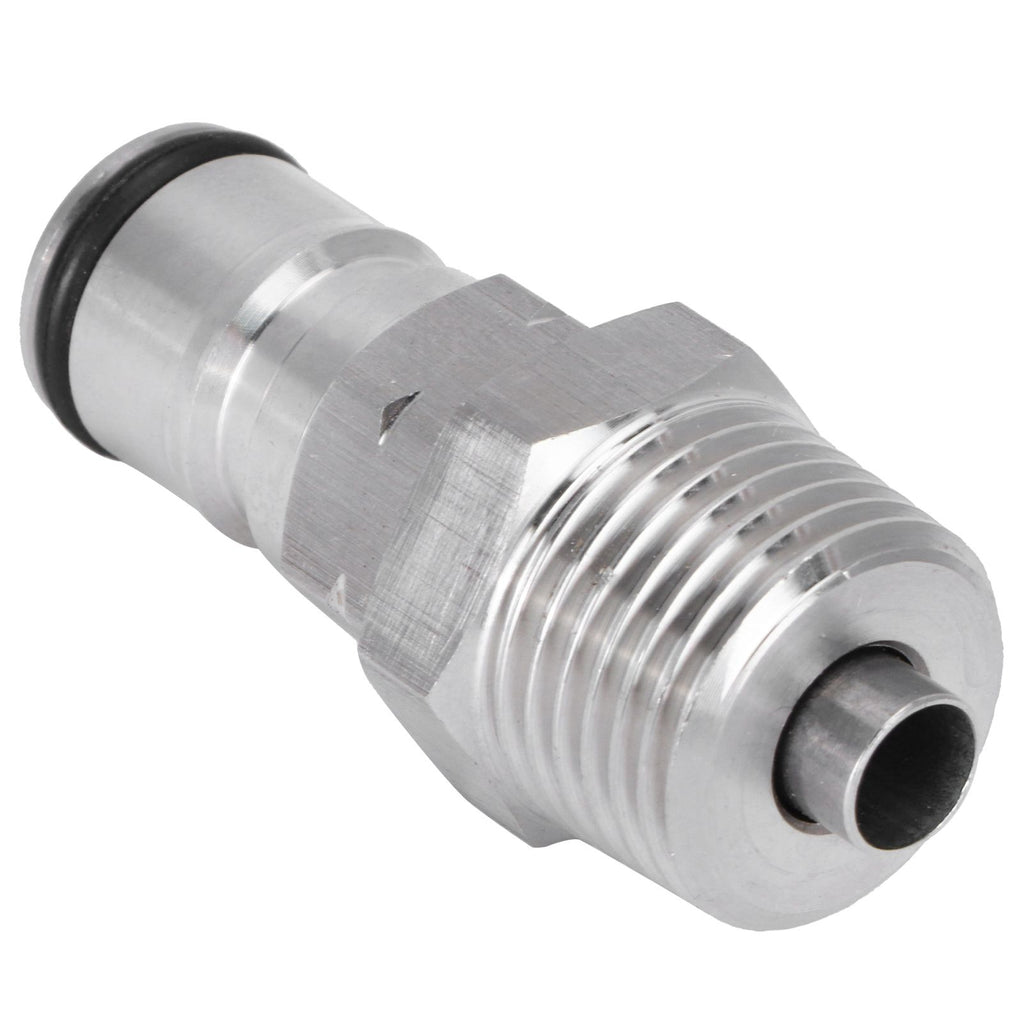 19/32‑18 Ball Lock Post with 1/2in NPT Male Thread Gas Ball Lock Keg Post Adapter for Corny Keg