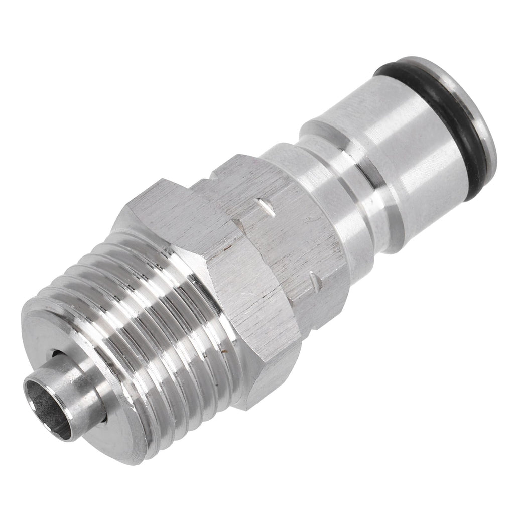 19/32‑18 Ball Lock Post with 1/2in NPT Male Thread Gas Ball Lock Keg Post Adapter for Corny Keg