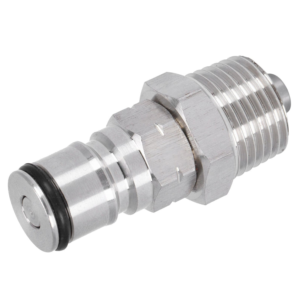 19/32‑18 Ball Lock Post with 1/2in NPT Male Thread Gas Ball Lock Keg Post Adapter for Corny Keg