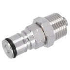 19/32‑18 Ball Lock Post with 1/2in NPT Male Thread Gas Ball Lock Keg Post Adapter for Corny Keg