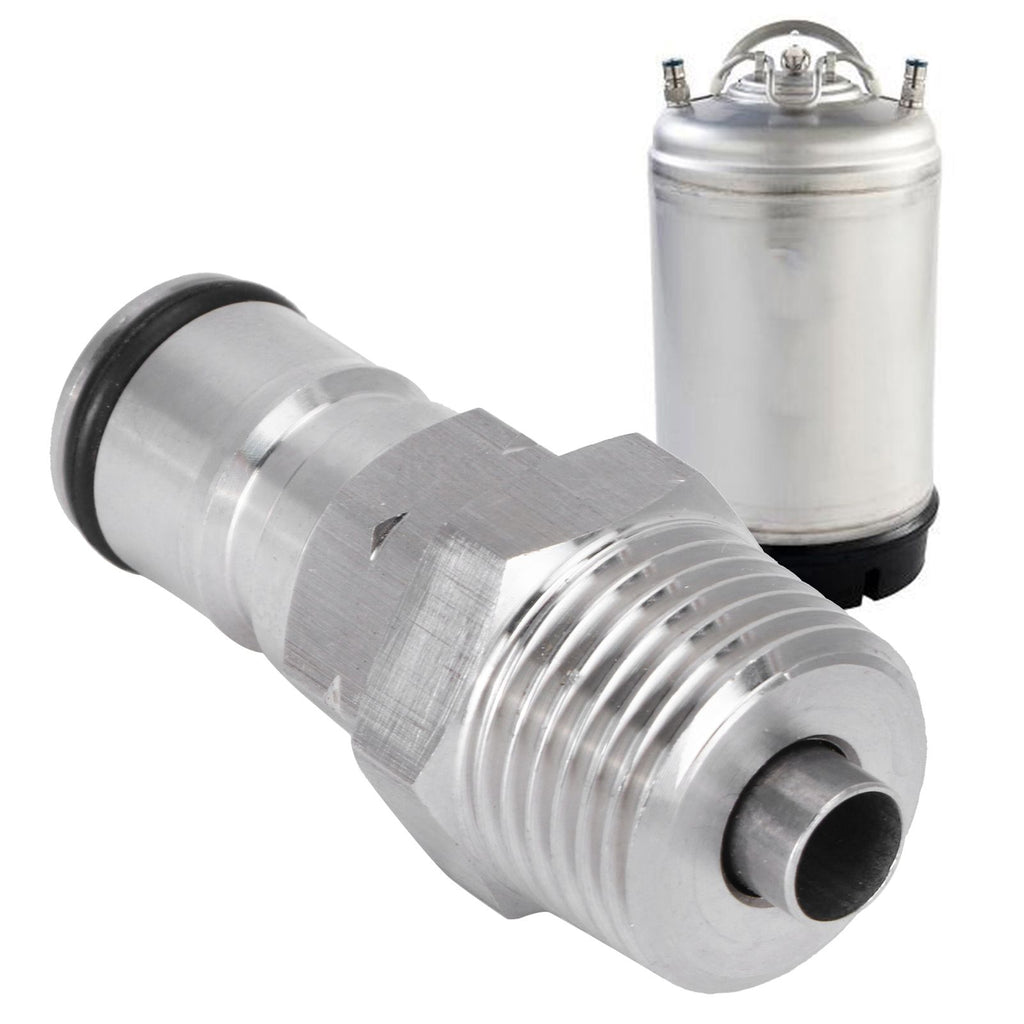 19/32‑18 Ball Lock Post with 1/2in NPT Male Thread Gas Ball Lock Keg Post Adapter for Corny Keg