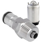 19/32‑18 Ball Lock Post with 1/2in NPT Male Thread Gas Ball Lock Keg Post Adapter for Corny Keg