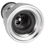 1/2in Liquid Ball Lock Stainless Steel Keg Coupler Adapter Beer Barrel Brewing Accessory