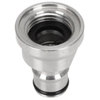 1/2in Liquid Ball Lock Stainless Steel Keg Coupler Adapter Beer Barrel Brewing Accessory