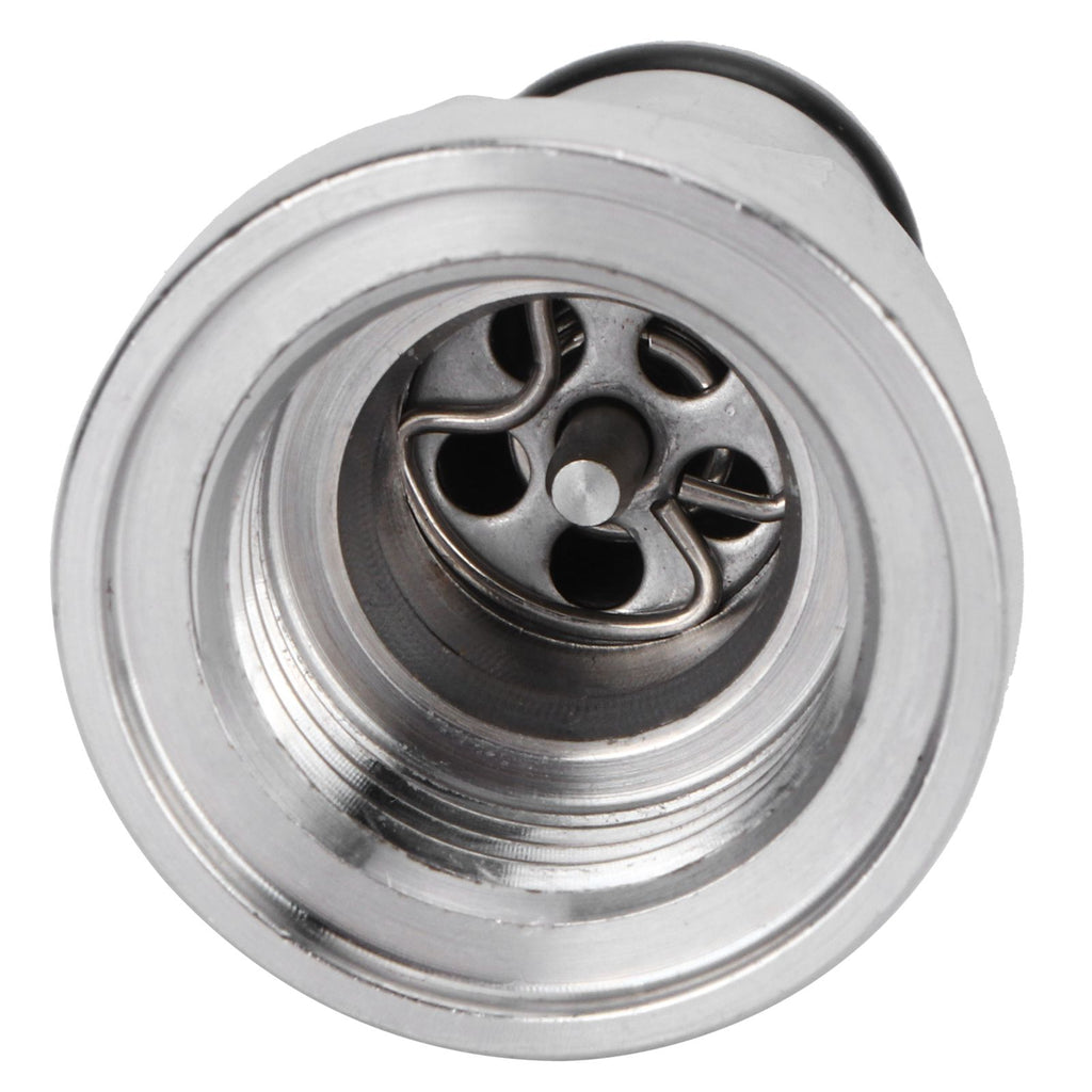 1/2in Liquid Ball Lock Stainless Steel Keg Coupler Adapter Beer Barrel Brewing Accessory
