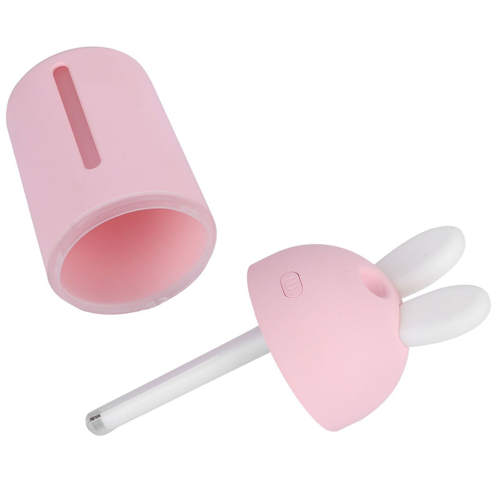 200ml Mini Air Humidifier 3 Hours Timing Ambience Night Light Desktop Humidifier USB PoweredPink