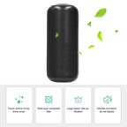 Air Purifier Portable 2Speed Negative Ion Air Cleaner StartStop with Car USB Powered(Black )