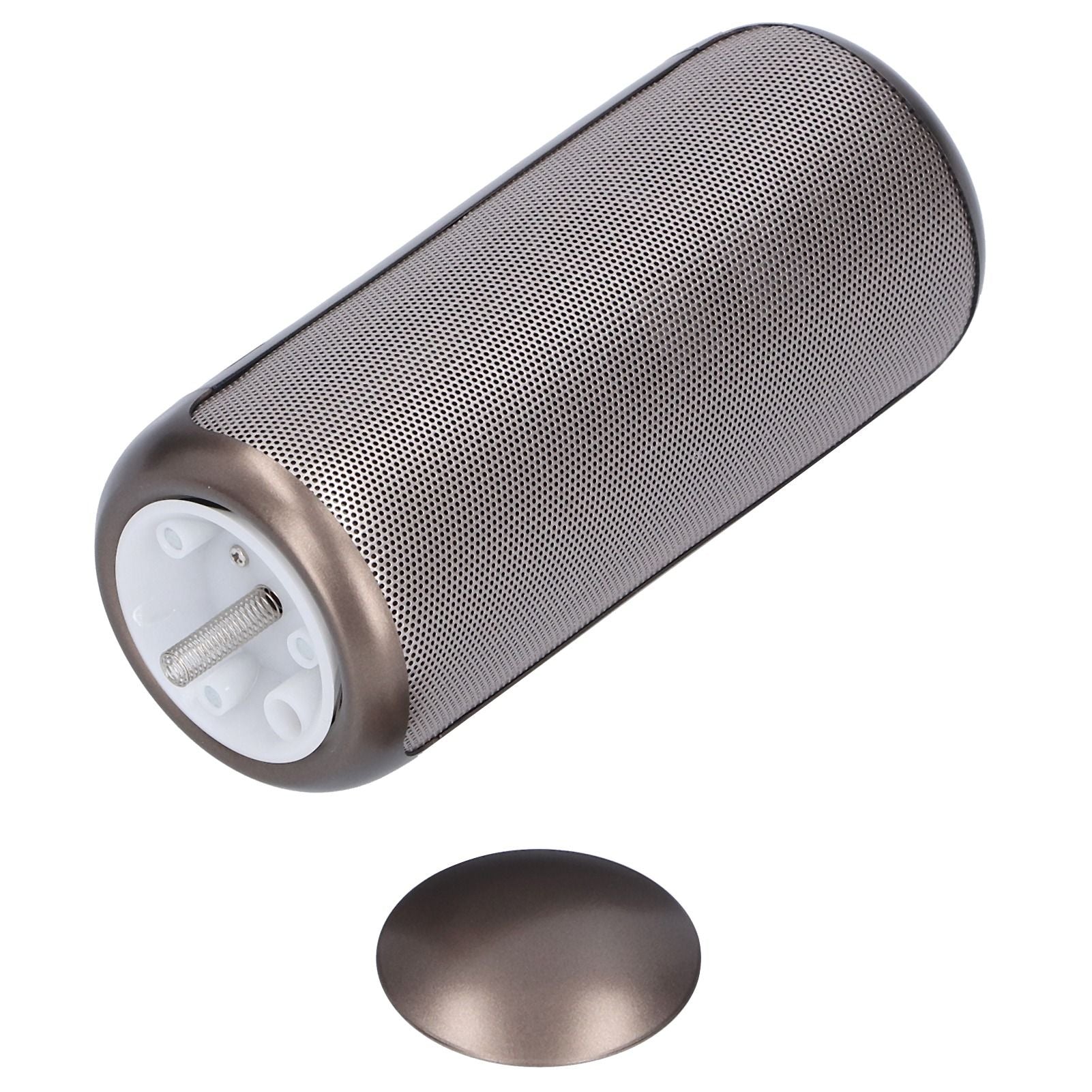 Air Purifier Portable 2Speed Negative Ion Air Cleaner StartStop with Car USB Powered(Gold )