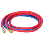 Air Conditioner Refrigerant Recharge Hose AirConditioning Refrigeration Adding Tool Accessory(Double English Standard Joint 2Pcs 1.5meters )