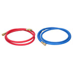 Refrigerant Charging Hose Fluoride Adding Tube Car Air Conditioning Repair Tool Car AccessoriesFor R410 2Pcs 1.5m