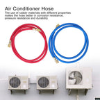 Refrigerant Charging Hose Fluoride Adding Tube Car Air Conditioning Repair Tool Car AccessoriesFor R410 2Pcs 1.5m
