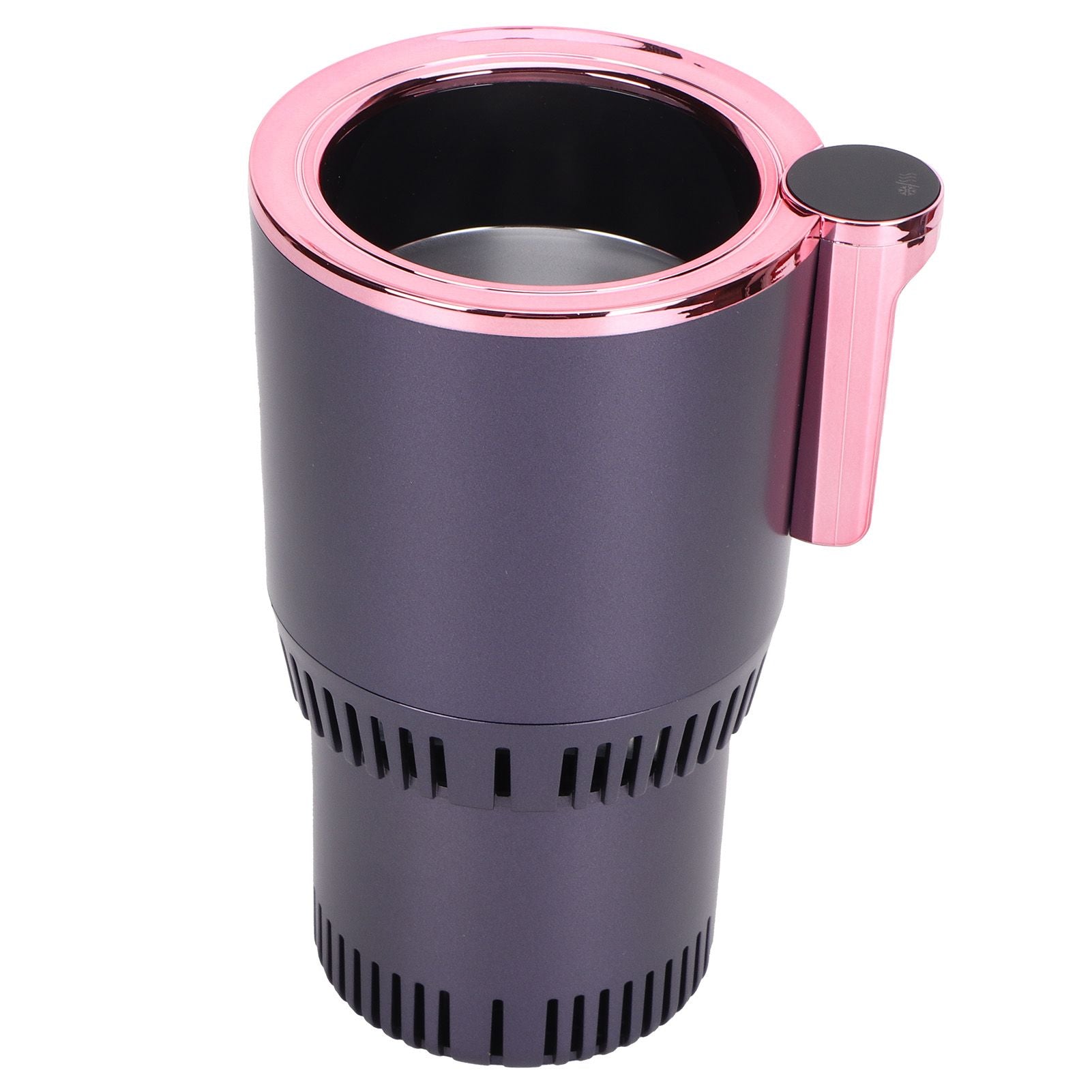12V Car Cup Cooler Warmer Portable Car Heating Cooling Cup Holder for Home Travel UseRose Gold