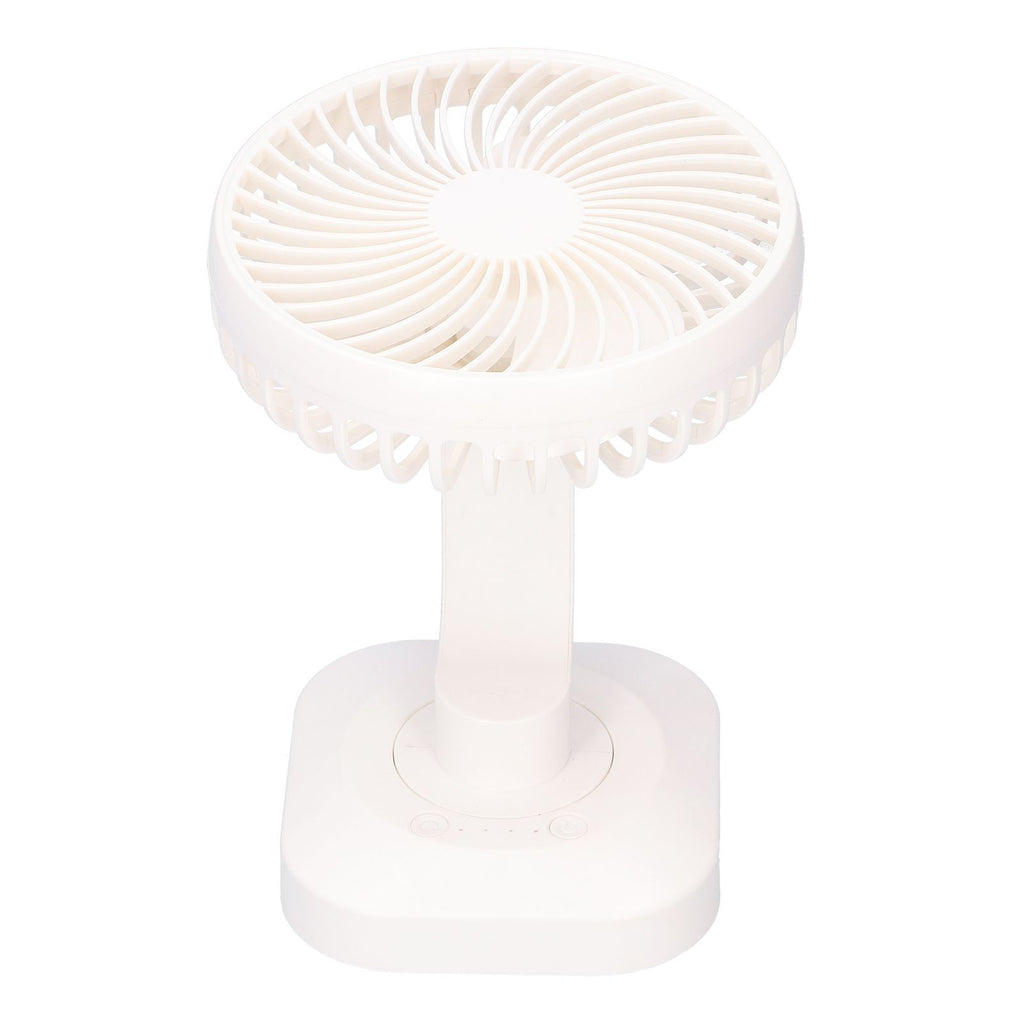 Table Fan Adjustable Portable Mini Fan 3‑Speeds Desktop Fan for Office Home USB Charging