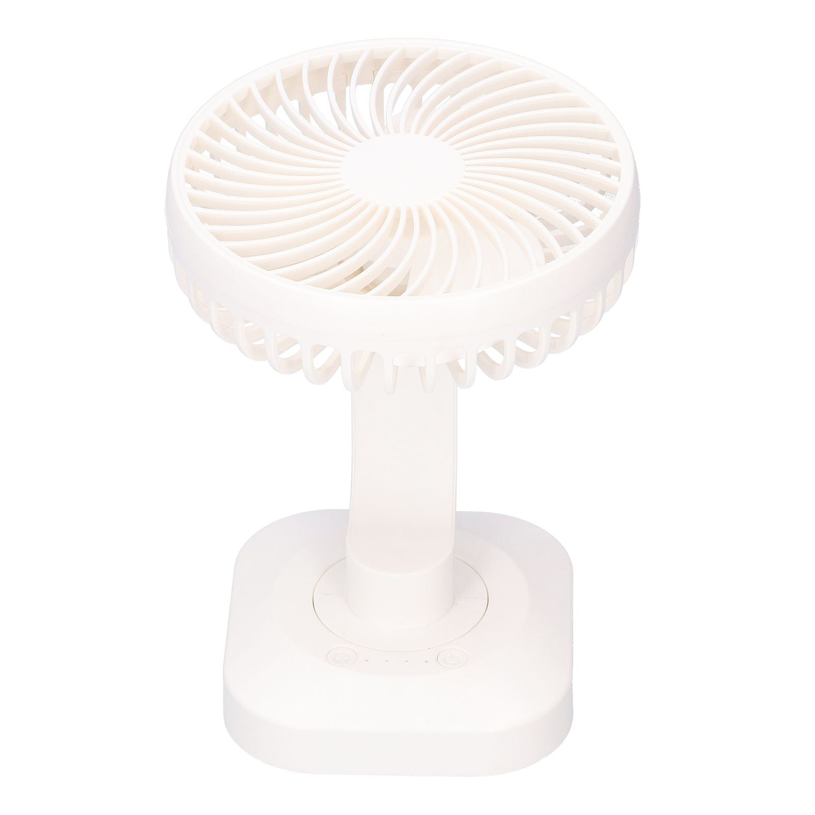 Table Fan Adjustable Portable Mini Fan 3‑Speeds Desktop Fan for Office Home USB Charging