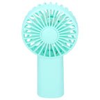 Mini Handheld Fan Desktop Portable USB Rechargeable Fan for Home Office with Aromatherapy Tablets