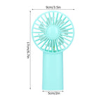 Mini Handheld Fan Desktop Portable USB Rechargeable Fan for Home Office with Aromatherapy Tablets