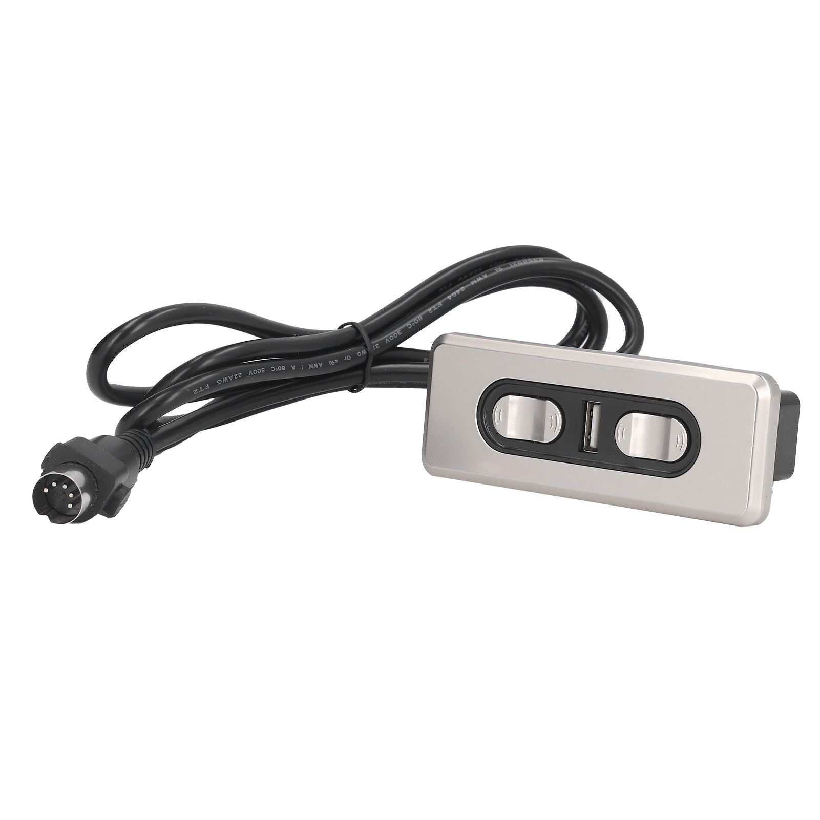 Dual Motor 12V/29V Electric Sofa Controller Recliner Lift Controller with USB Charging Port 5P Lift Chair Control Switch