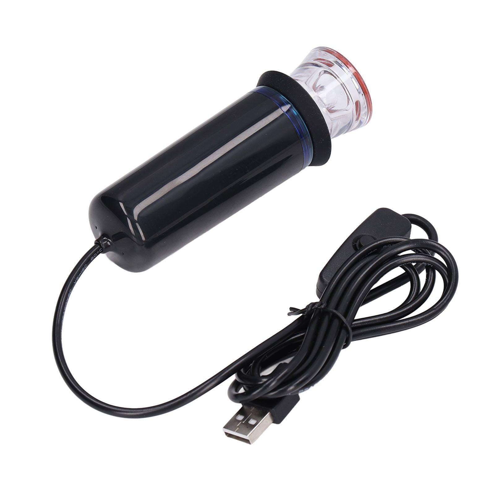 Electric Air Pump USB Powered Electric Vacuum Pump with 2 Nozzles and Storage Bag for Travel