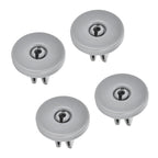 4PCS 40mm Dishwasher Wheel Replacement PP Dishwasher Lower Rack Wheel for AEG Favorit