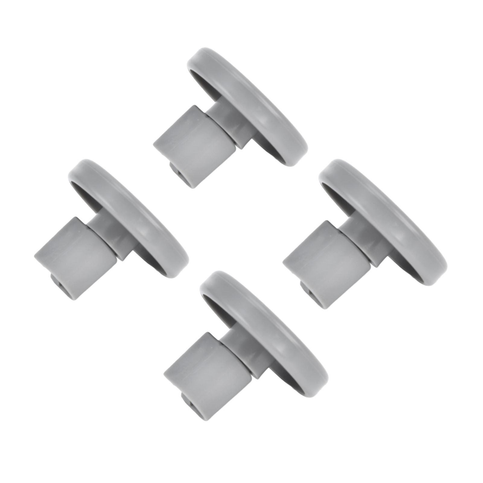 4PCS 40mm Dishwasher Wheel Replacement PP Dishwasher Lower Rack Wheel for AEG Favorit