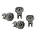 4pcs Dishwasher Lower Rack Wheel Dishwasher Wheel Replacement Part for AEG Favorit for Privileg for Zanussi