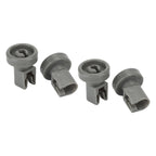 4pcs Dishwasher Lower Rack Wheel Dishwasher Wheel Replacement Part for AEG Favorit for Privileg for Zanussi
