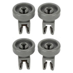 4pcs Dishwasher Lower Rack Wheel Dishwasher Wheel Replacement Part for AEG Favorit for Privileg for Zanussi