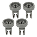 4pcs Dishwasher Lower Rack Wheel Dishwasher Wheel Replacement Part for AEG Favorit for Privileg for Zanussi