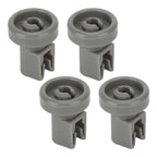 4pcs Dishwasher Lower Rack Wheel Dishwasher Wheel Replacement Part for AEG Favorit for Privileg for Zanussi