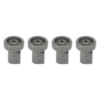 4pcs Dishwasher Lower Rack Wheel Dishwasher Wheel Replacement Part for AEG Favorit for Privileg for Zanussi