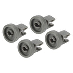 4pcs Dishwasher Lower Rack Wheel Dishwasher Wheel Replacement Part for AEG Favorit for Privileg for Zanussi