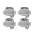 4pcs Dishwasher Rack Roller Replacement Part Dishwasher Basket Wheel for Bosch 420198 AP2802428 165314