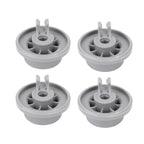 4pcs Dishwasher Rack Roller Replacement Part Dishwasher Basket Wheel for Bosch 420198 AP2802428 165314